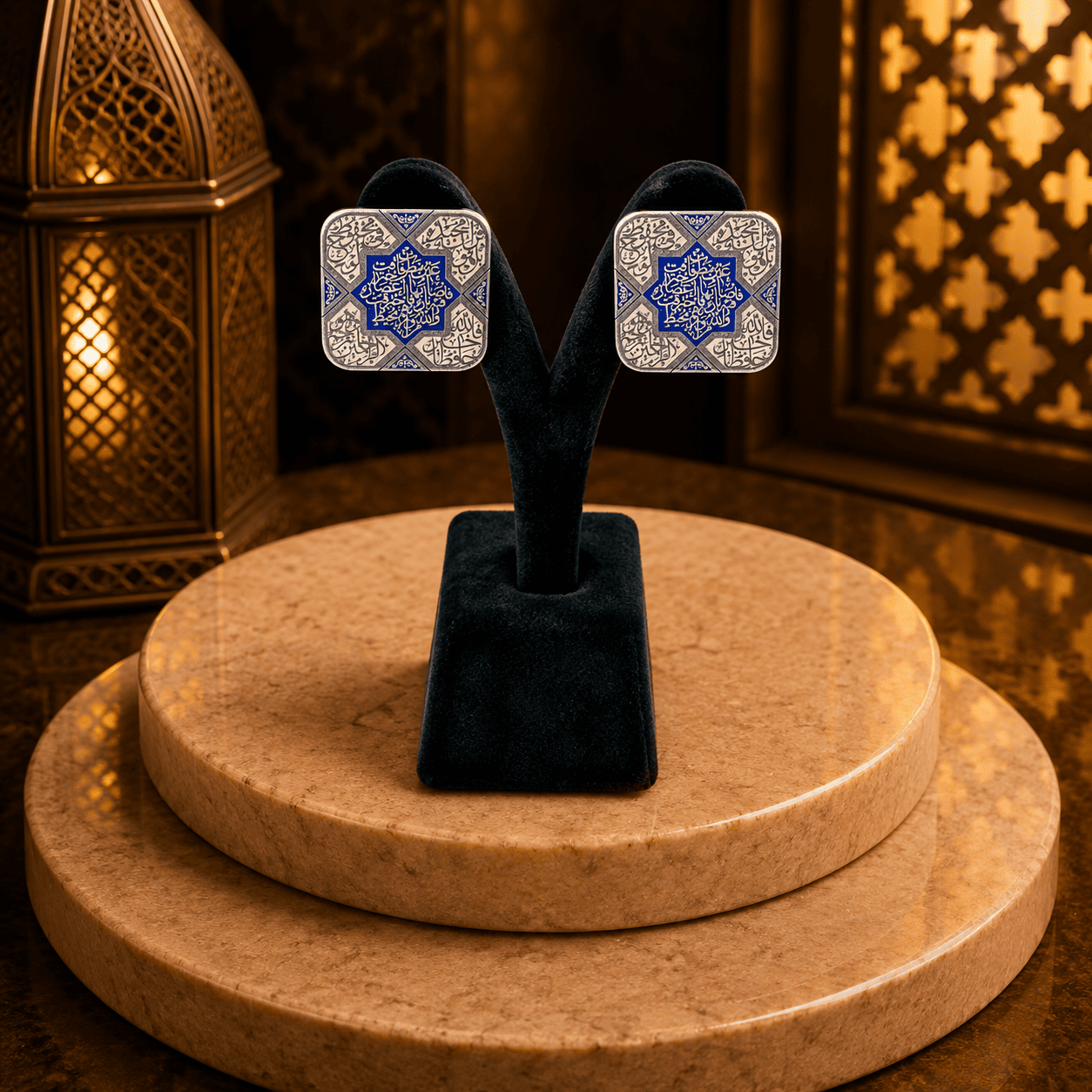 حلق فضه “ عين نظرت “ - فضه عيار 925 - الصورة 2