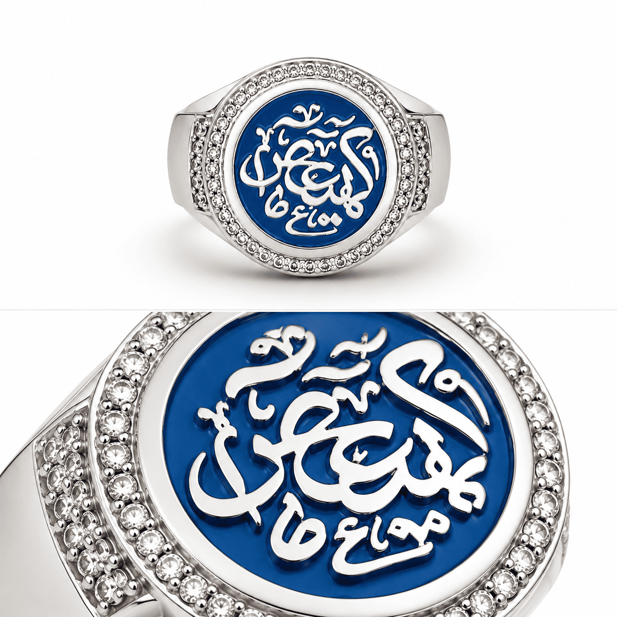 خاتم فضه “كهيعص“ - فضه عيار 925 - الصورة 2