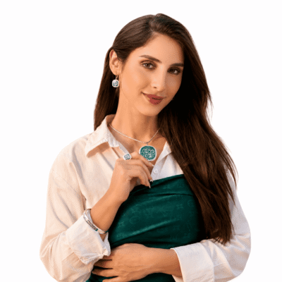 طقم  “ونحن اقرب اليه من حبل الوريد “ فضه عيار925