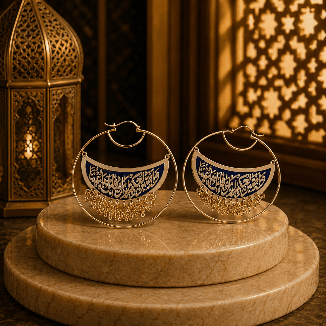 حلق فضه“ واصبر لحكم ربك فأنك بأعيننا“- فضه عيار 925 - الصورة 3