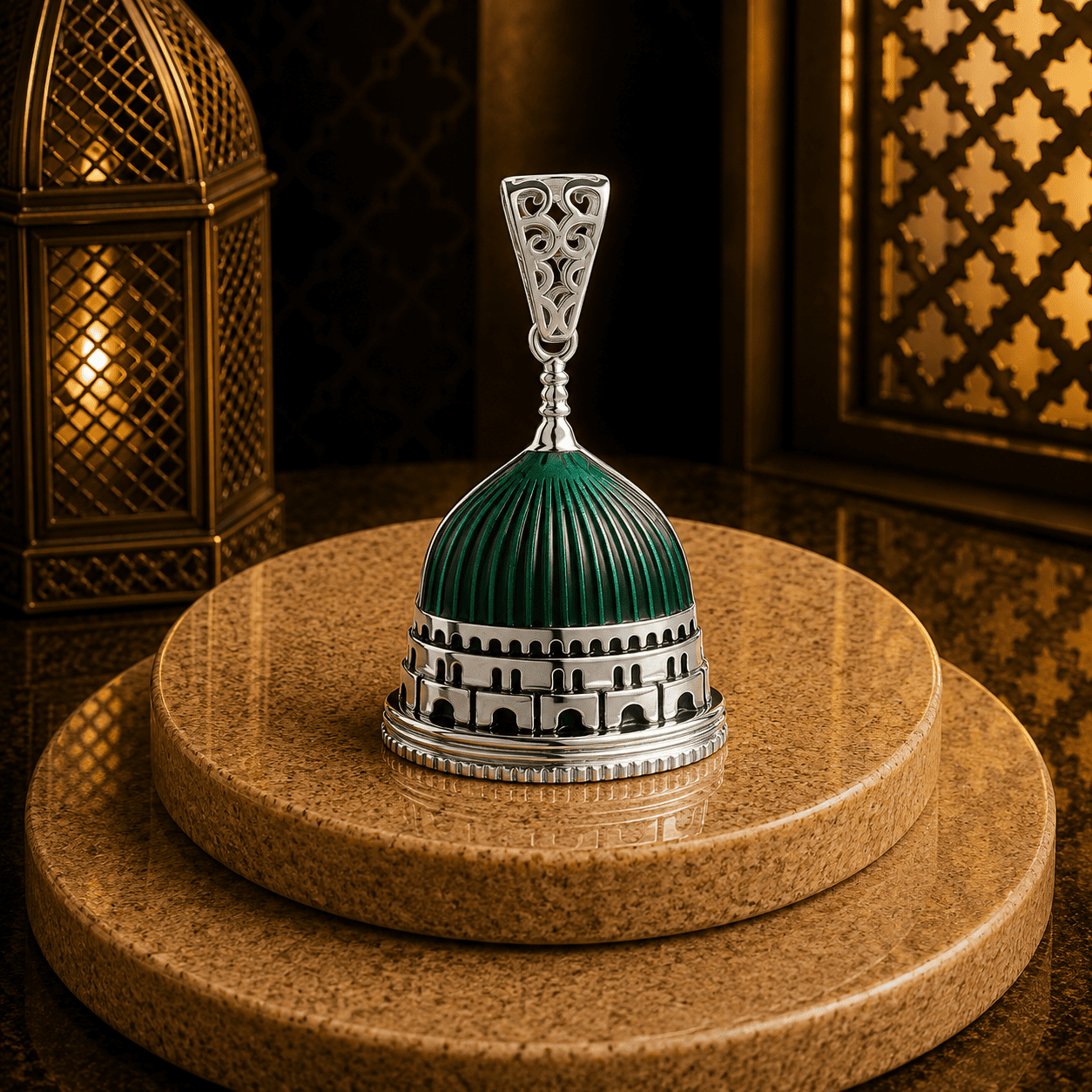 دلاية “ المسجد النبوي“ - فضه عيار 925 - الصورة 3
