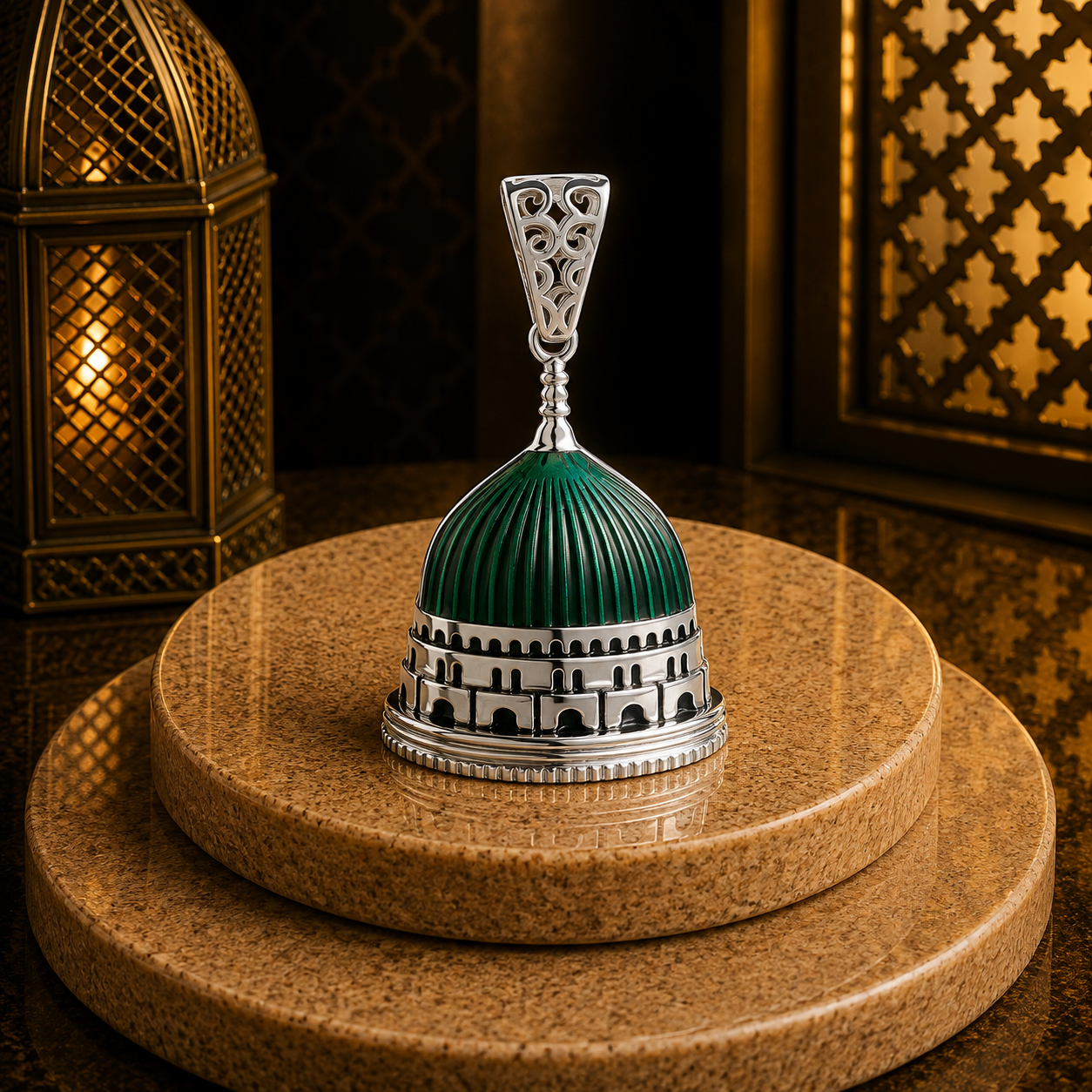 دلاية “ المسجد النبوي“ - فضه عيار 925 - الصورة 3