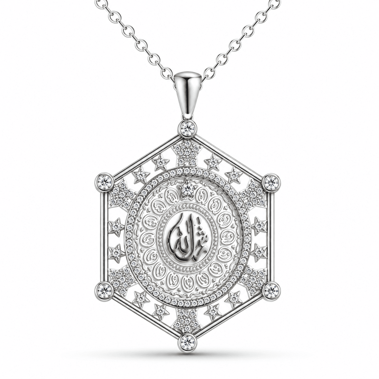 كوليه “ماشاء الله“ - فضه عيار 925