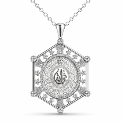 كوليه “ماشاء الله“  - فضه عيار 925