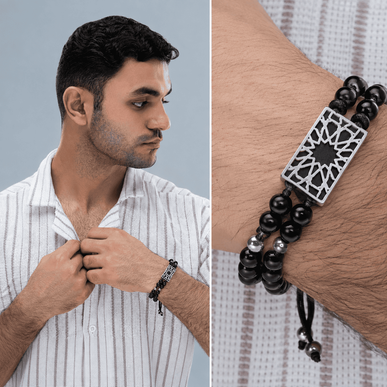 اسوره “خرز “ - فضه عيار 925 - الصورة 2